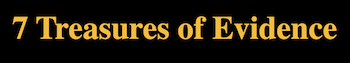 7 Treasures of Evidence Store Logo